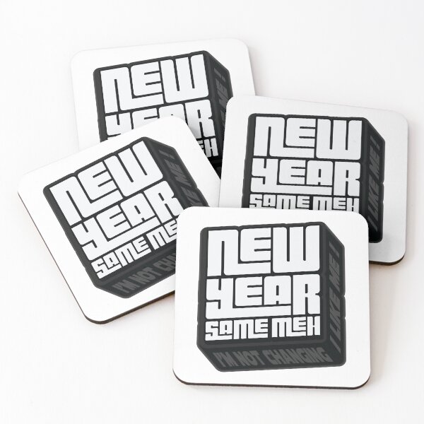 Item preview, New Year Same Meh - Meme designed and sold by Whimsical  Thinker.