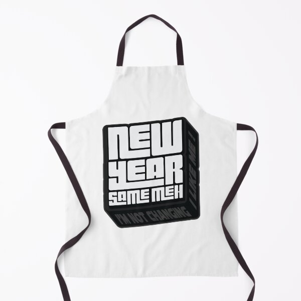 Item preview, New Year Same Meh - Meme designed and sold by Whimsical  Thinker.