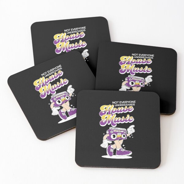 Item preview, HOUSE MUSIC  - Not Everyone Boombox (white/purple)  designed and sold by Discothreadz.
