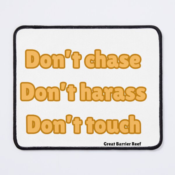 Item preview, Respect Wildlife: Don't Chase, Don't Harass, Don't Touch designed and sold by MILANdesigns24.