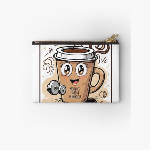 Item preview, Caffeine Lifts Me Up – Funny Coffee T-Shirt Design designed and sold by trendpotion.