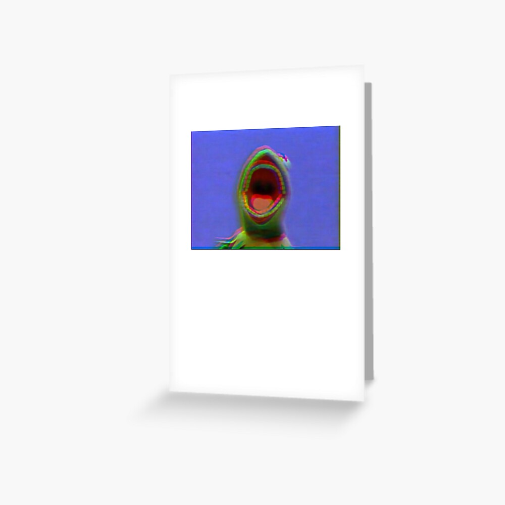 Kermit Screaming Meme ~ Meme Joke Funny