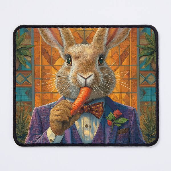 Item preview, Dapper Rabbit with Carrot designed and sold by AuraBinge.