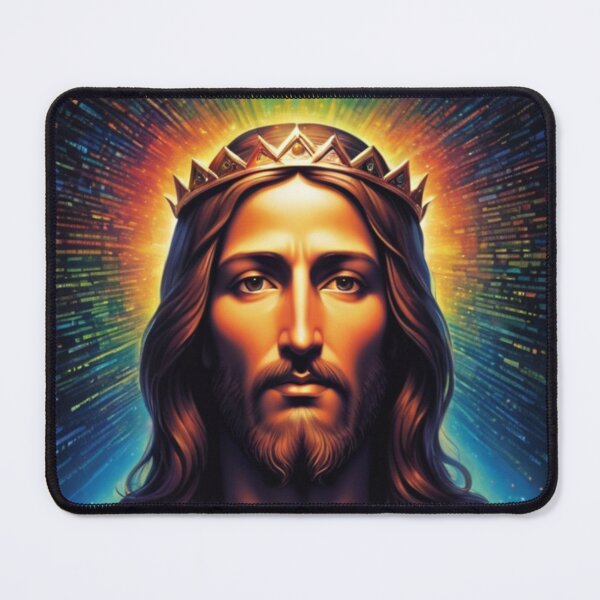 Item preview, Jesus in digital binary code 2 designed and sold by Warih.