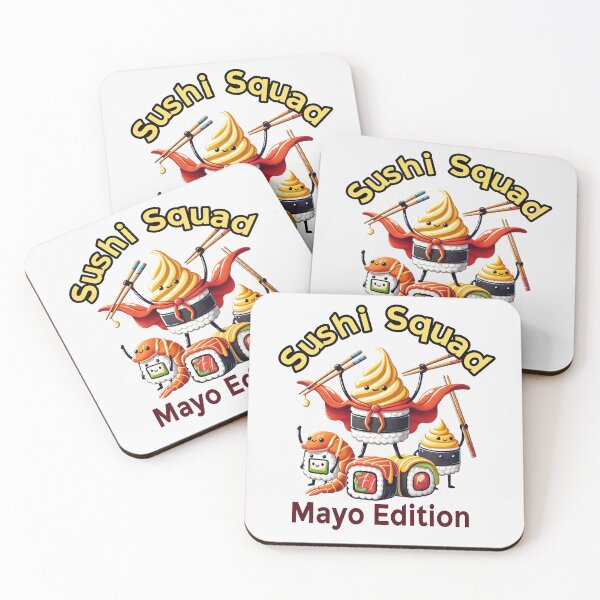 Item preview, Sushi Squad- Mayo Edition designed and sold by Globalcitytees.