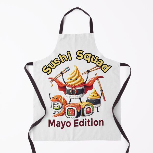 Item preview, Sushi Squad- Mayo Edition designed and sold by Globalcitytees.