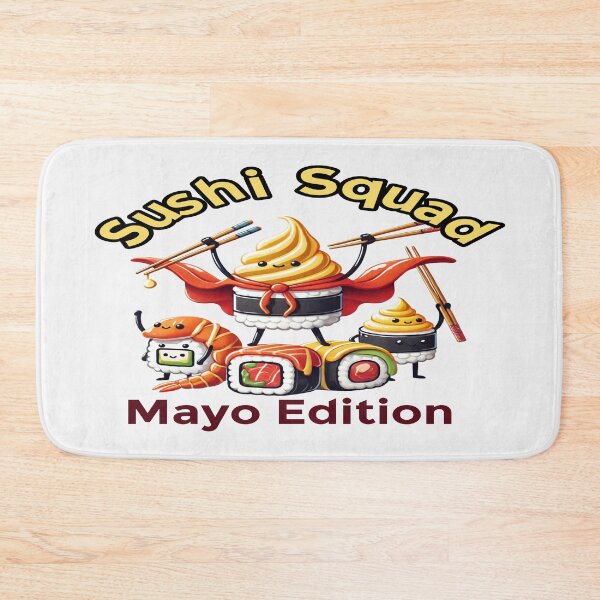 Item preview, Sushi Squad- Mayo Edition designed and sold by Globalcitytees.