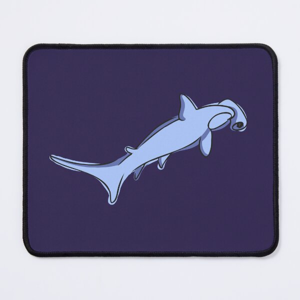 Item preview, Hammerhead shark in minimalist style designed and sold by alina-k-design.
