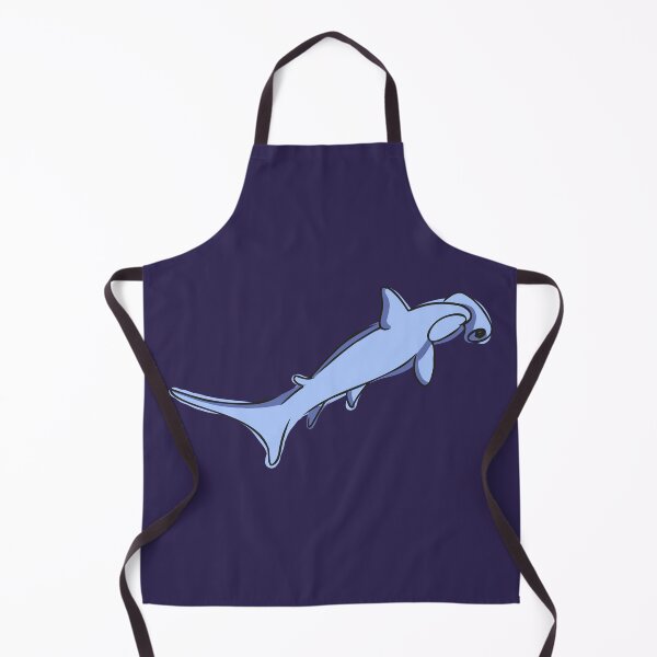 Item preview, Hammerhead shark in minimalist style designed and sold by alina-k-design.