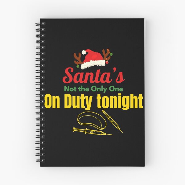 Item preview, Santa on Duty Tonight-Healthcare Workers designed and sold by Koirojsa-nga.