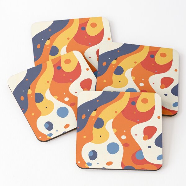 Item preview, Vibrant Abstract Composition designed and sold by arttiisens.