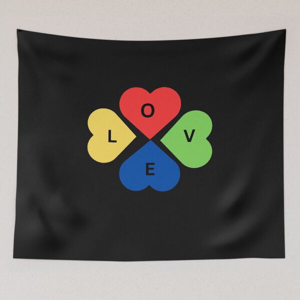 Item preview, The many colour of Love, Love, Friendship, Admiration, Warmth designed and sold by Right-UR.
