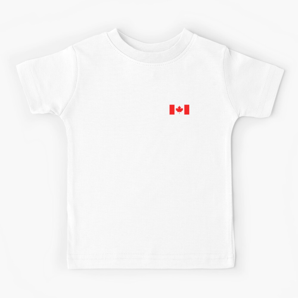 Flag Canada Logo Kids T Shirt By Robin Redbubble - camp half blood tee from percy jackson roblox