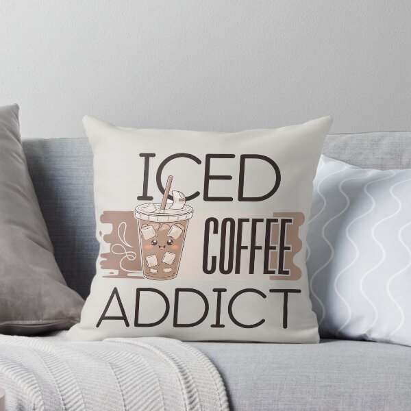 Item preview,  Iced Coffee Addict – Minimalist Coffee Lover Design designed and sold by Verycutethings.
