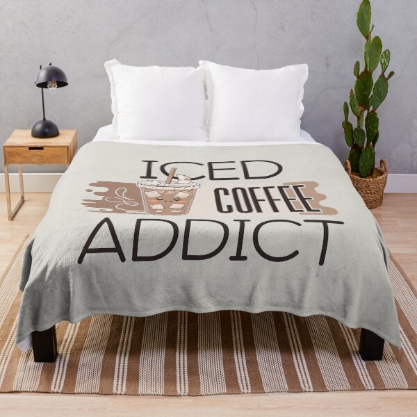 Item preview,  Iced Coffee Addict – Minimalist Coffee Lover Design designed and sold by Verycutethings.