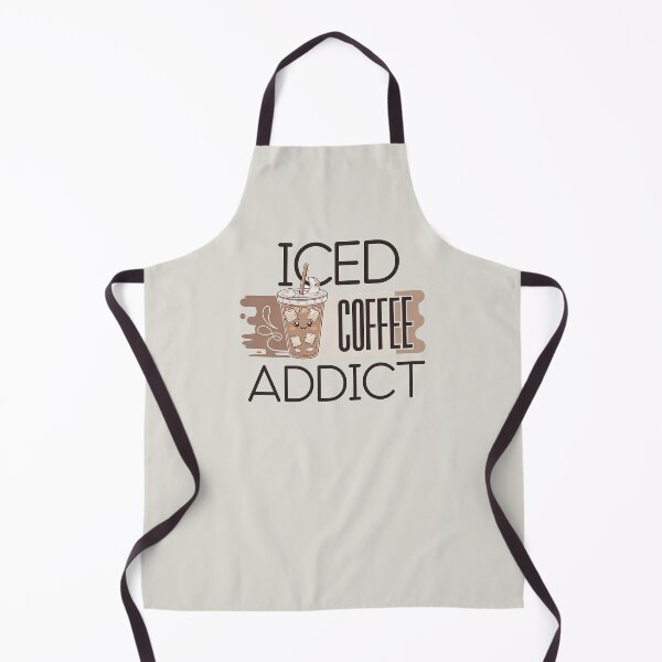 Item preview,  Iced Coffee Addict – Minimalist Coffee Lover Design designed and sold by Verycutethings.