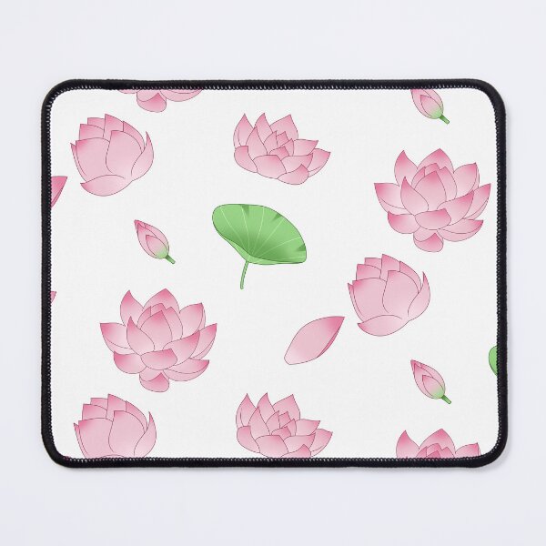 Artikelvorschau, Rosa Pastelllotus mit Blatt Sticker entworfen und verkauft von Yangartworks.