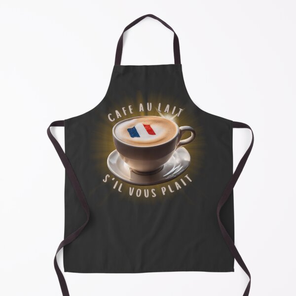 Item preview, Cafe Au Lait S'il Vous Plait (Coffee with Milk Please in French) designed and sold by figandroseco.