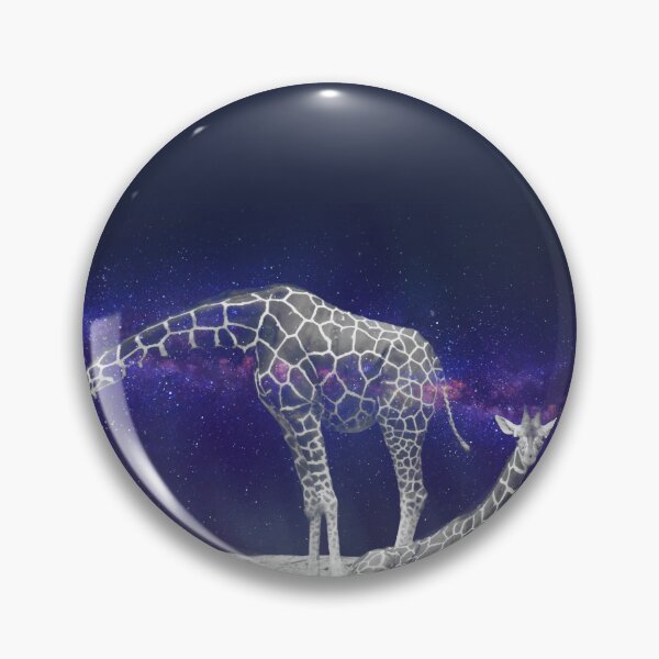 Artikelvorschau, Giraffen auf dem Mond # redbubble #artprints #buyart entworfen und verkauft von 83oranges.com.