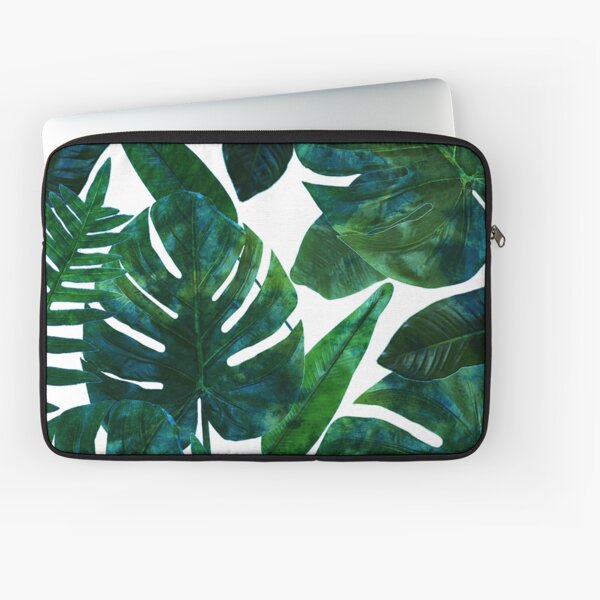Item preview, Tropical Nature Monstera Watercolor Painting, Botanical Jungle Dark Palm Illustration designed and sold by 83oranges.