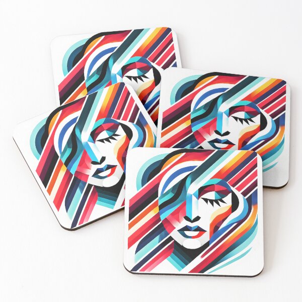 Item preview, Geometric Color Harmony designed and sold by Thai Vibe Studio.