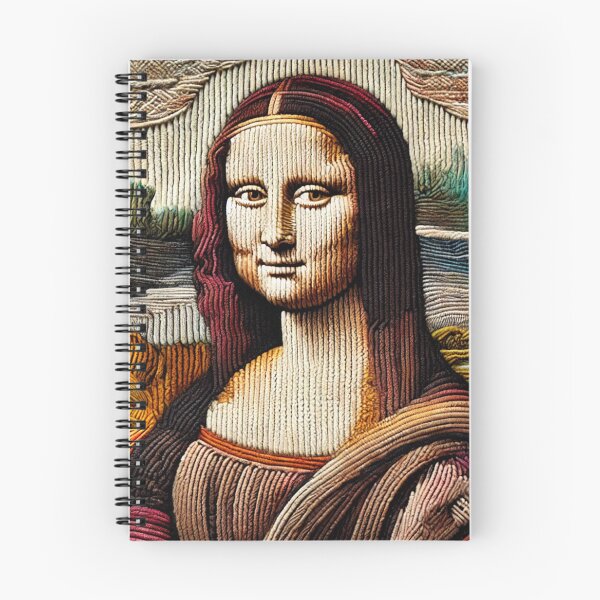 Item preview, Knitted Mona Lisa: A Textile Masterpiece designed and sold by KittyKatto.