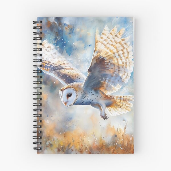 Item preview, Barn Owl in Flight designed and sold by laurashawart.