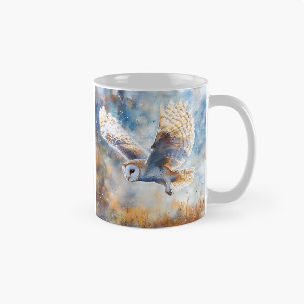 Item preview, Barn Owl in Flight designed and sold by laurashawart.