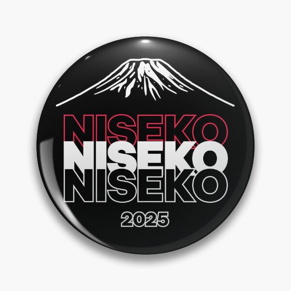 Item preview, NISEKO 2025 Snowboard decal | Japan Ski Resort - Hokkaido Snowboarding | Japow Powder Snow designed and sold by PawaPotto.