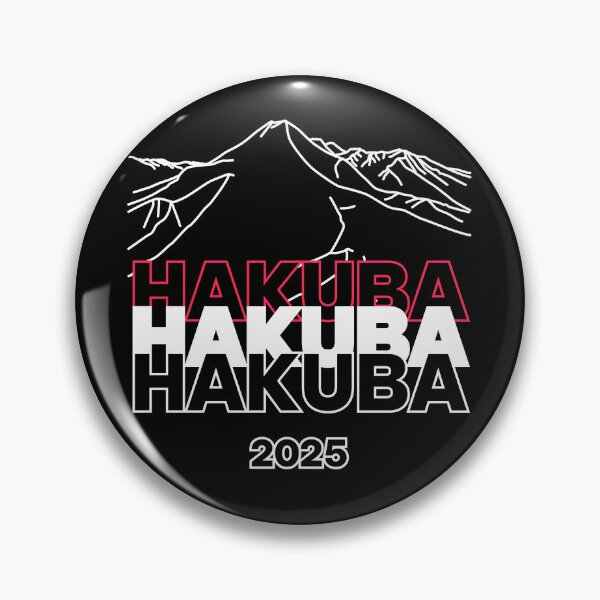 Item preview, HAKUBA 2025 Snowboard decal | Japan Ski Resort - Nagano Snowboarding | Japow Powder Snow designed and sold by PawaPotto.