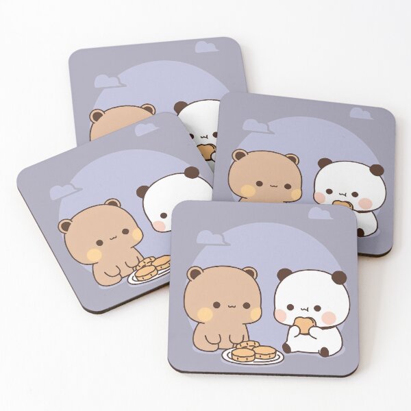 Item preview, Bubu and Dudu Eat Chinese Moon Cake designed and sold by PandaBearShop.