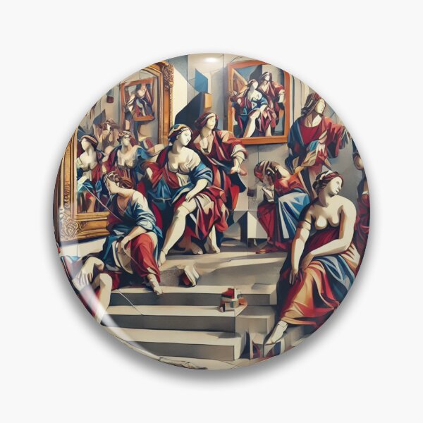 Item preview, Abstract Reinvention of Las Meninas designed and sold by KittyKatto.