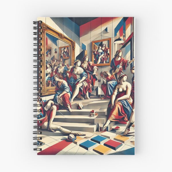 Item preview, Abstract Reinvention of Las Meninas designed and sold by KittyKatto.