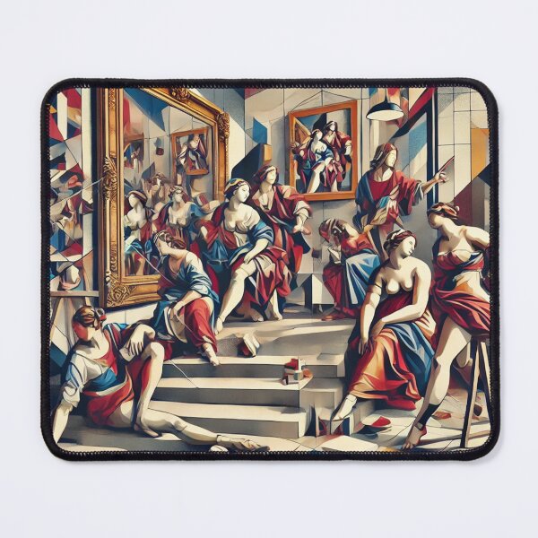 Item preview, Abstract Reinvention of Las Meninas designed and sold by KittyKatto.