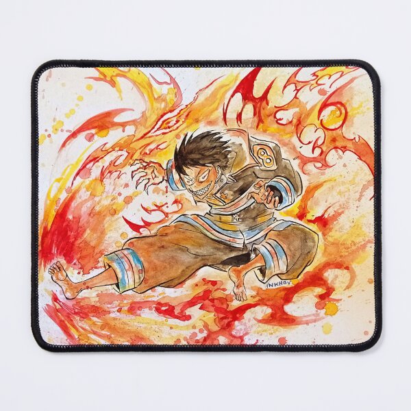 Item preview, Shinra Fire Kick designed and sold by Inkhov Art.