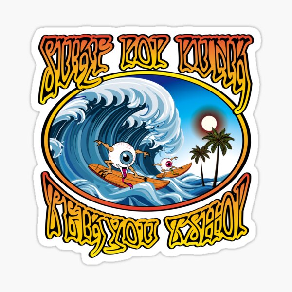 SURF POP PUNK Sticker