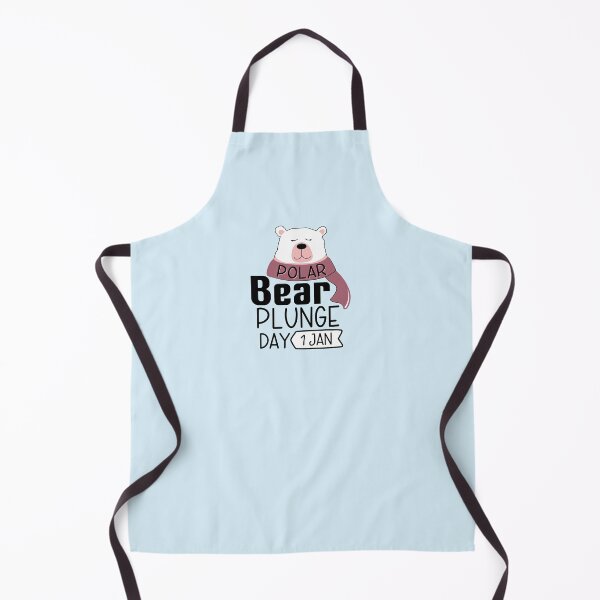 Item preview, 1 January Polar Bear Plunge Day - Wacky Holidays designed and sold by ChemicalXShop.