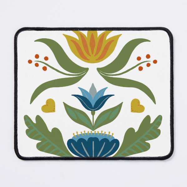 Item preview, Folk Art Blooms designed and sold by SaichaDesign.