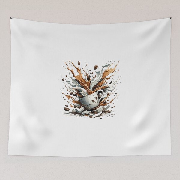 Item preview, Exploded Coffee - 100% Caffeine designed and sold by Hans-Rollschuh.