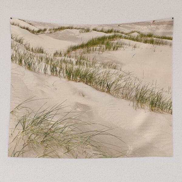Item preview, Sand Dunes on the Beach with Tall Grass Strands designed and sold by Quoppidou.