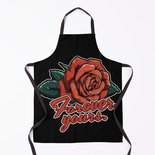 Item preview, A Crimson Rose Embraced By White With Emerald Leaves A Simple Yet Expressive Token Of Eternal Love. Newsprint effect. designed and sold by SplashTastic.