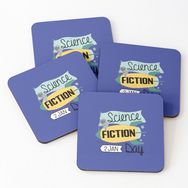 Item preview, 2 January Science Fiction Day - Wacky Holidays designed and sold by ChemicalXShop.