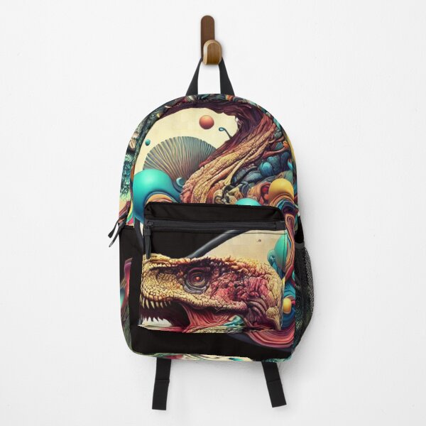 Item preview, Dinosaurs,surrealism,fantasy ,t-shirt, colorful, designed and sold by EpicBuy.