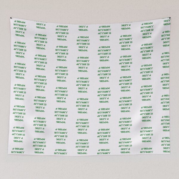 Item preview, “A dream without action is just a dream.”  designed and sold by Wantanadesign.