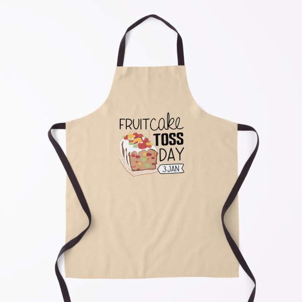 Item preview, 3 January Fruitcake Toss Day - Wacky Holidays designed and sold by ChemicalXShop.