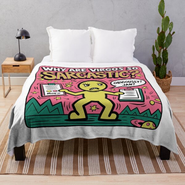 Item preview, Virgos Zodiac Pop art - "Why Are Virgos So Sarcastic? Funny Pop Art Tee" designed and sold by stickercuffs.