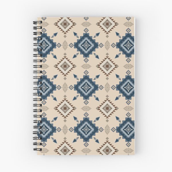 Item preview, Beige and Blue Geometric Tribal Design designed and sold by kasune-shop.