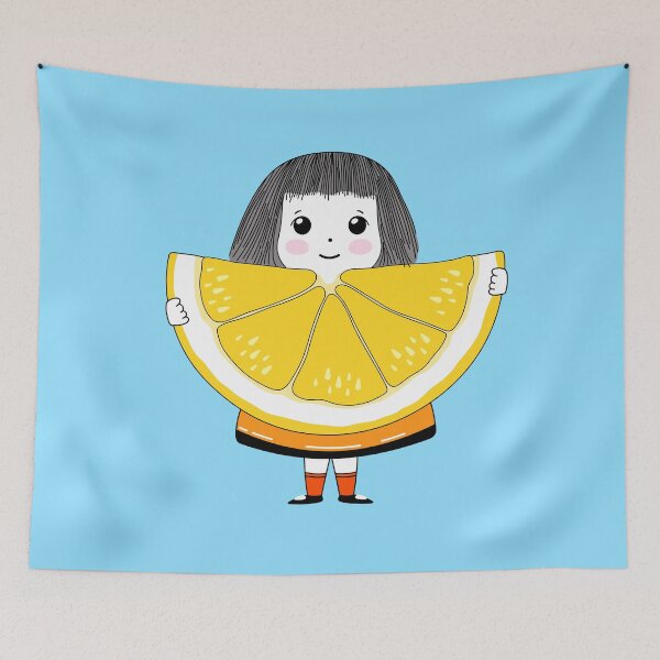 Item preview, Girl and orange designed and sold by DmitriM.