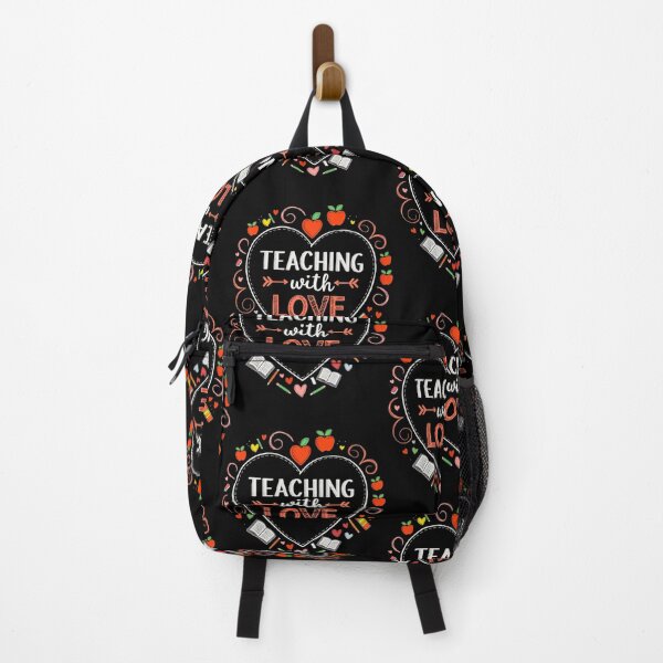Item preview, Teaching with Love Valentine's Day Chalkboard Heart designed and sold by BunBuntheDog-.