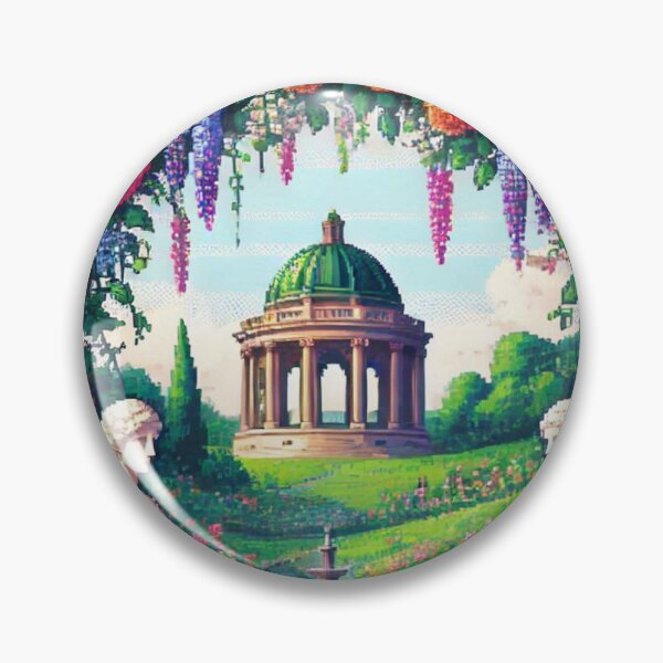 Item preview, Pixelated garden theme designed and sold by Sugar Wisdom .